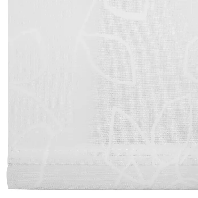 Estor enrollable Mykonos - An x Al: 150 x 190 cm, Blanco, Plantar flores