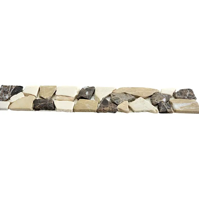 Listello Ciot Mix BO CIOT CB5 - 30 x 5 cm, Beige/Bruin, Mat - Close-up