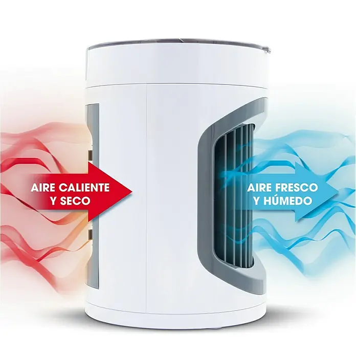 Climatizador evaporativo Smart Chill - Blanco, 39,5 cm, 12 W, Tanque de agua