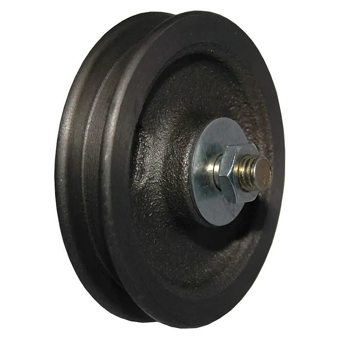 HBS Betz Schiebetorrolle - Traglast: 30 kg, Durchmesser: 60 mm - Vorderansicht