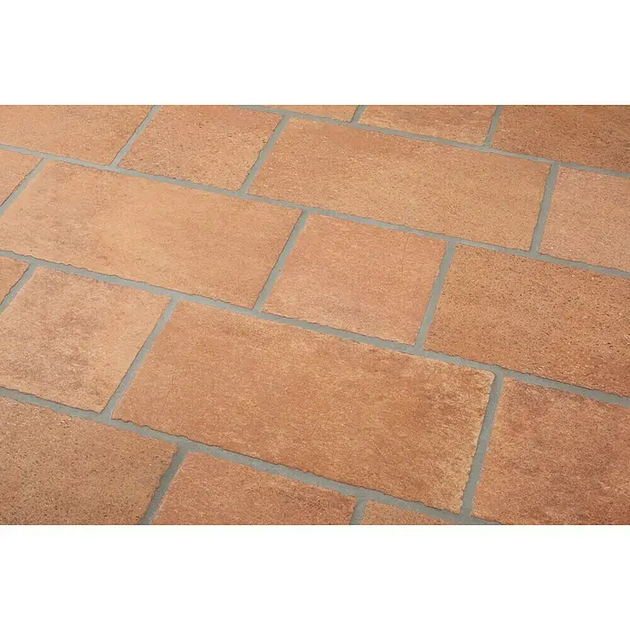 Klinkerstein Val Dorcia Pienza - L x B x S: 20 x 20 x 1,8 cm, Terra, Glasiert