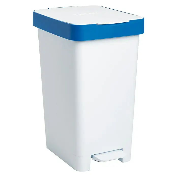 Tatay Cubo con pedal Smart - 25 l, Azul, Polipropileno