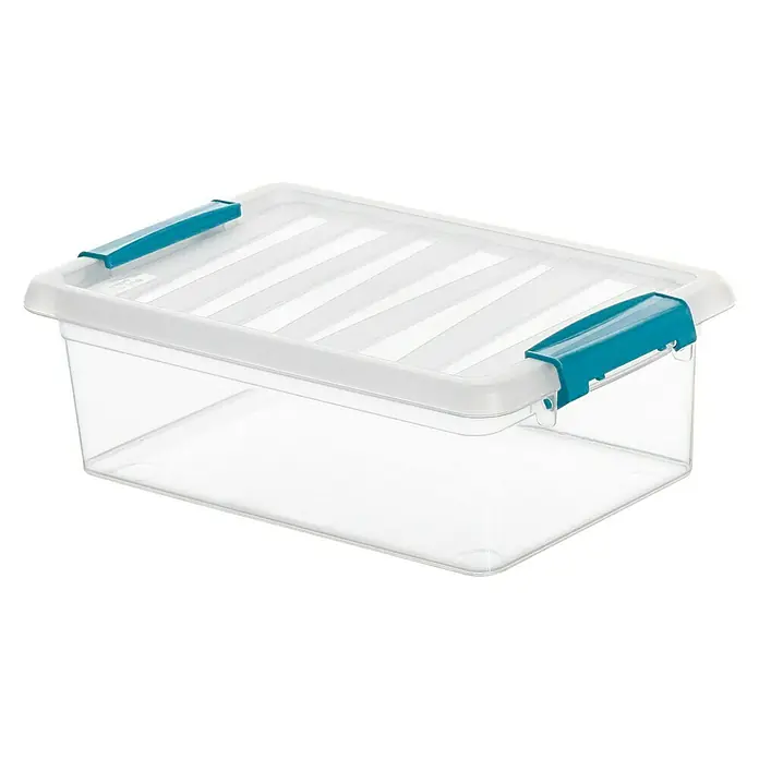 Caja con tapa Katla - 29 x 19 x 10,5 cm, 4 l, Con tapa, Polipropileno