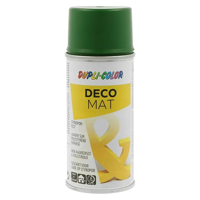Dupli-Color Deco Mat Acryl-Lackspray RAL 6002 - Laubgrün, 150 ml, Matt - Vorderansicht