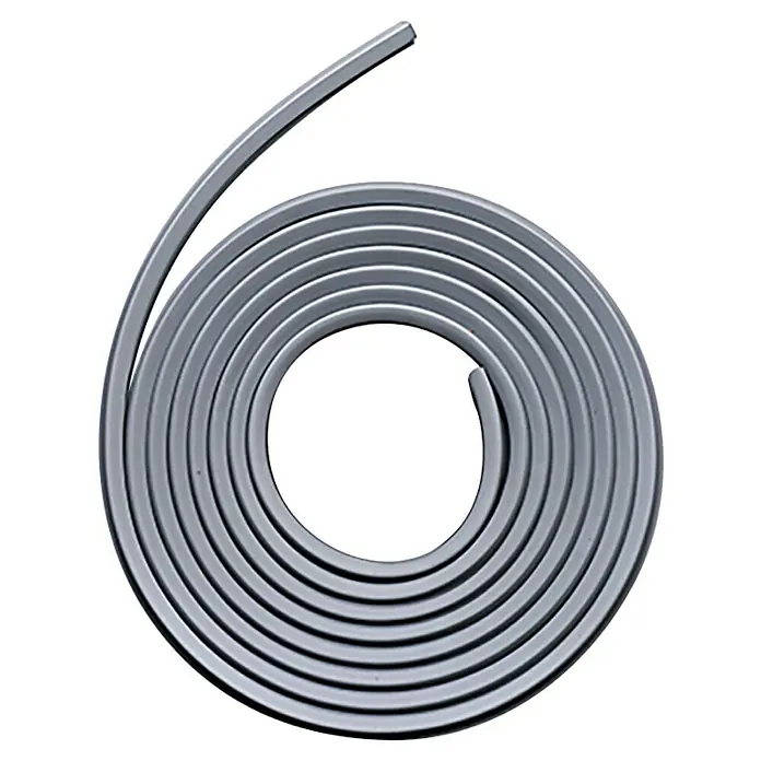 Dollex Türdichtung 013-21 - Grau, 5 m, Passend für: Spaltenbreiten 4 - 7 mm - Ansicht von oben