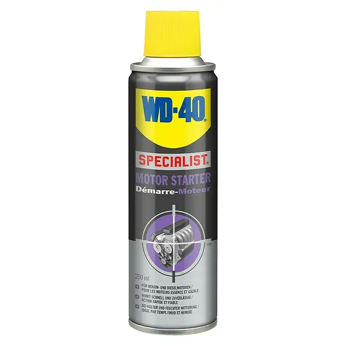 WD-40 Motorstarter - Inhalt: 250 ml - Vorderansicht