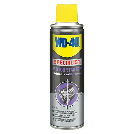 WD-40  Motorstarter