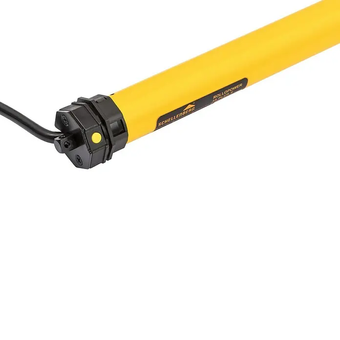 Schellenberg Rohrmotor Mini Plus 6 - Max. Rollladenfläche: 4 m² bei Kunststoffrollläden, Einbaulänge: 570 mm, Zugkraft: 15 kg