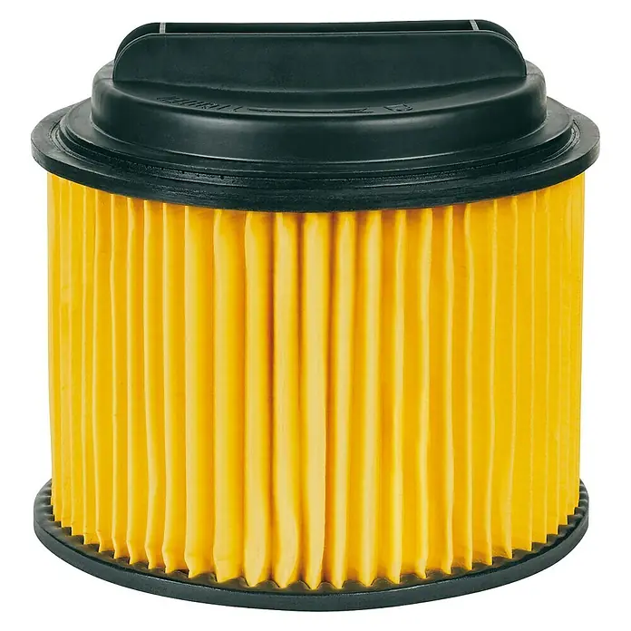 Craftomat Faltenfilter - Passend für: Herkules Nass-Trockensauger H-NT 20, Herkules Nass-Trockensauger H-NT 1815, Herkules Nass-Trockensauger H-NT 1820 Inox, Herkules Nass-Trockensauger H-NT 20 Inox, Herkules Nass-Trockensauger H-NT 30, Herkules Nass-Trockensauger H-NT 30 Inox, Herkules Nass-Trockensauger H-NT 50 Inox - Vorderansicht