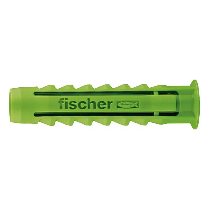 Fischer Spreizdübel SX Green K - Ø x L: 5 x 25 mm, Nylon, 50 Stk., Mit Rand