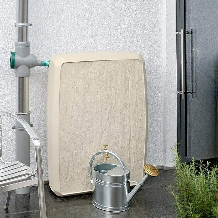 3P Technik Regentonne Multitank - 250 l, Sand - Vorderansicht