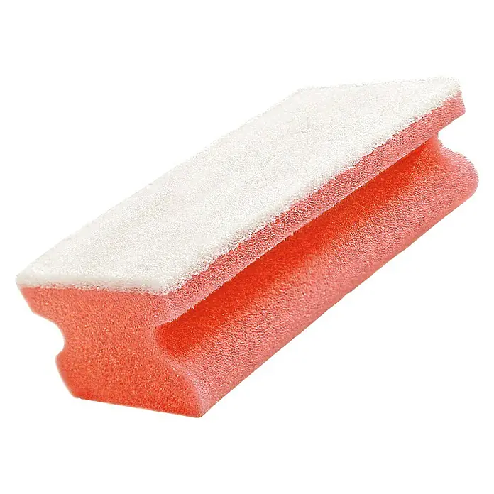 Reinigungsschwamm - 10 Stk., Rot - Detailaufnahme