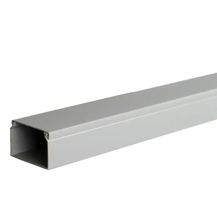 Kabelski kanal - 2 m x 60 mm x 40 mm, Sive boje