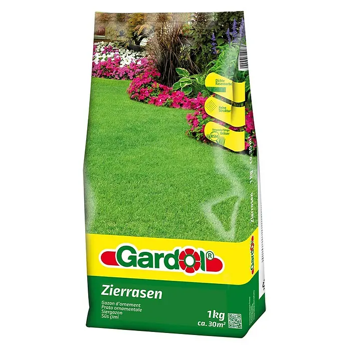Gardol Zierrasensamen - 1 kg, 30 m²