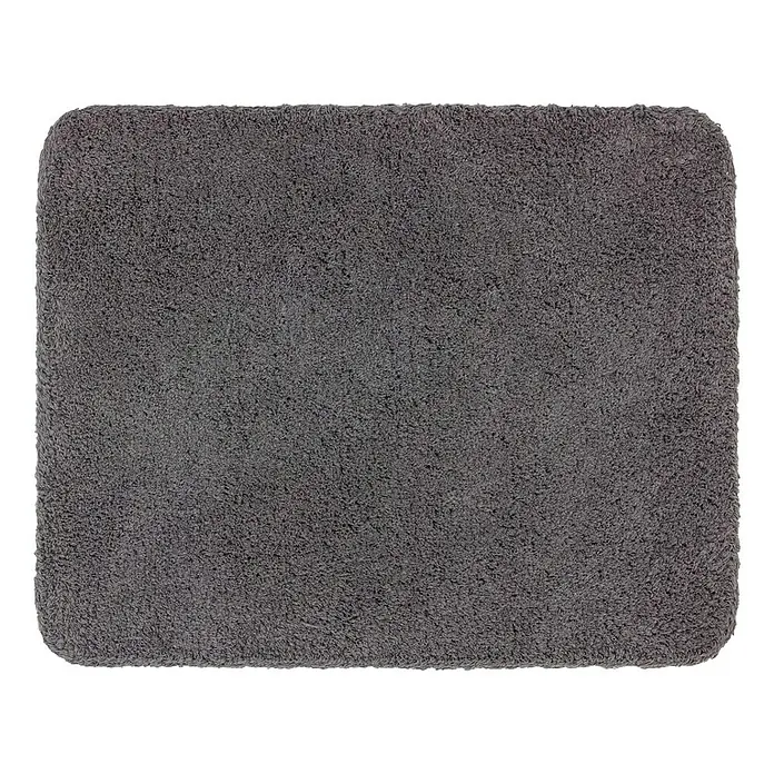Astra Schmutzfangmatte entra SAUGSTARK - Uni, Dunkelgrau, 60 x 75 cm, Material Nutzschicht: 100 % Baumwolle - Ansicht von oben