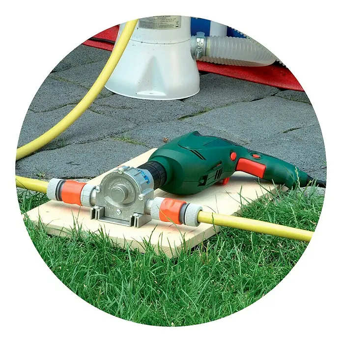 Wolfcraft Pumpa - maks. 3000 l/h, Pritisak vode u visinu: 30 m (crijevo od ½″)