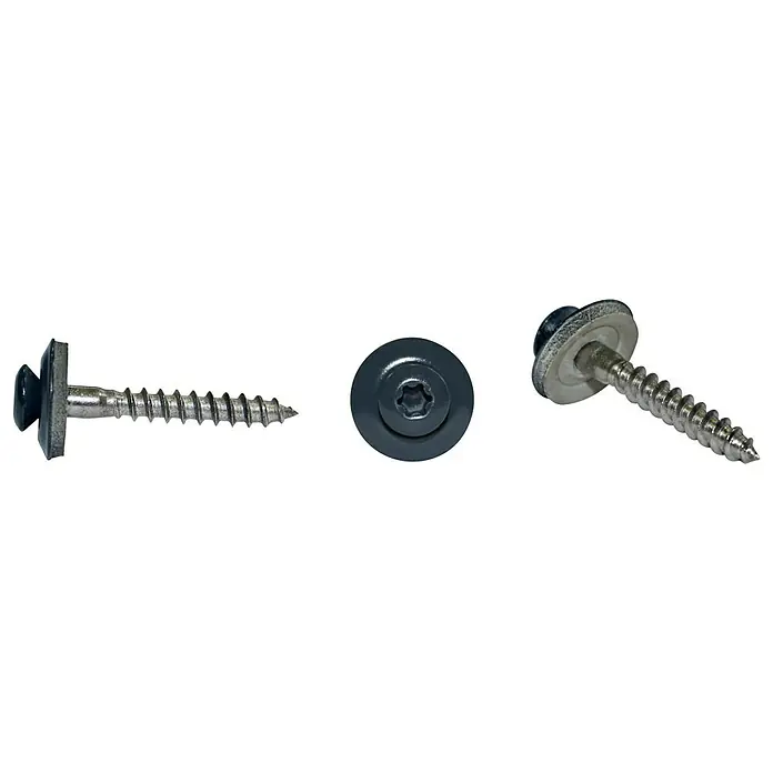 Sarei Spenglerschraube - 35 x 4,5 mm, Edelstahl, 25 Stk., Anthrazit - Detailaufnahme