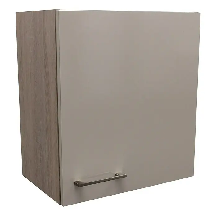 Flex-Well Palma Singleküche Palma - 100 cm, Kaschmir Glanz - Vorderansicht