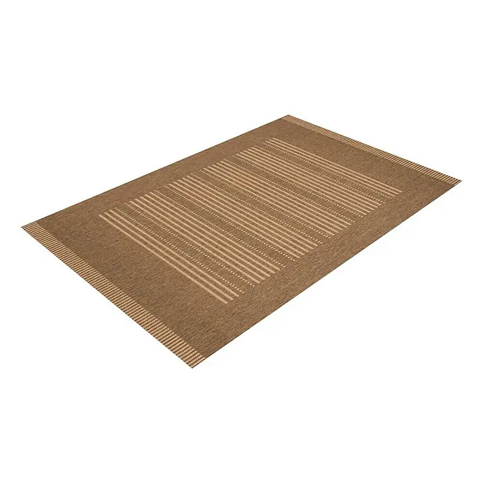 Flachgewebeteppich Naturoptik - Coffee-Mais, 230 x 160 cm, 100 % Polypropylen (Flor)