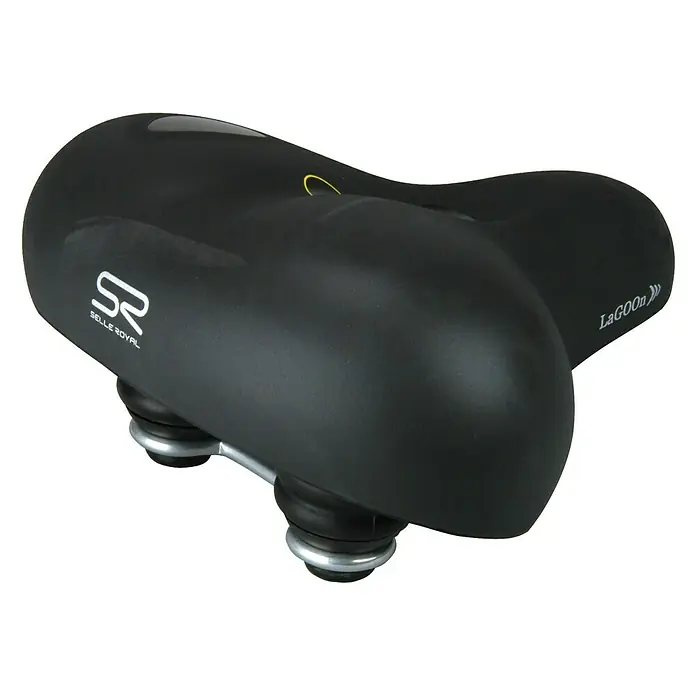 Selle Royal Gel-Sattel - Geeignet für: Touren- & Cityräder, Schwarz - Ansicht von oben