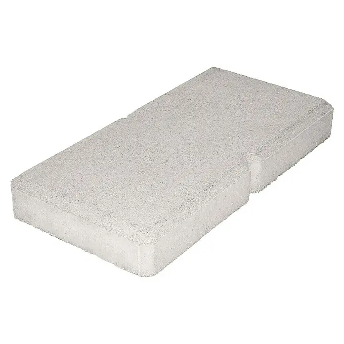 Zidna pokrovna ploča Ambienta - 40 x 20 x 5 cm, Bijele boje, Beton