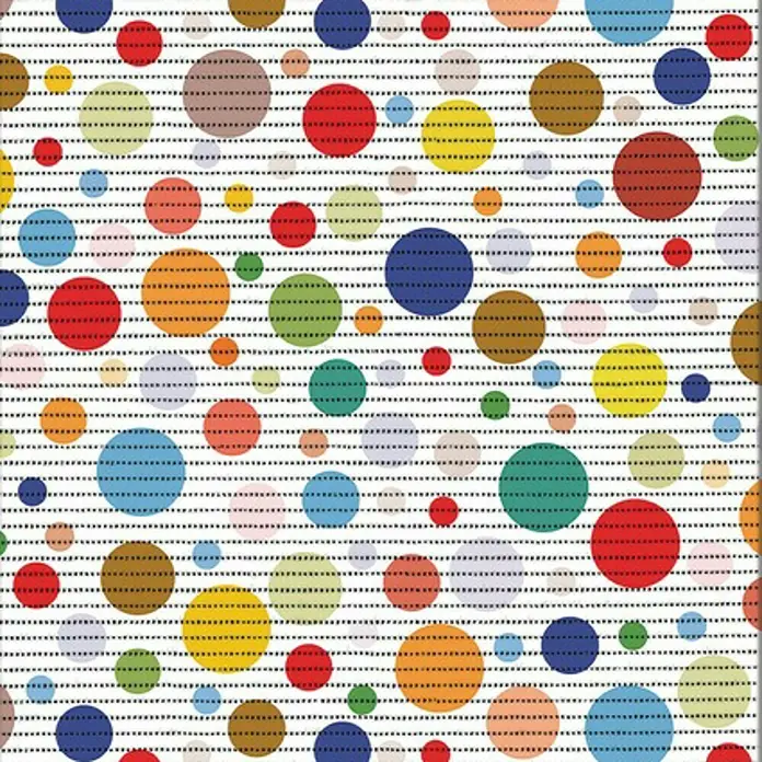 D-c-fix Bodenmatte Meterware Floor Comfort - Breite: 65 cm, Modern Bubbles