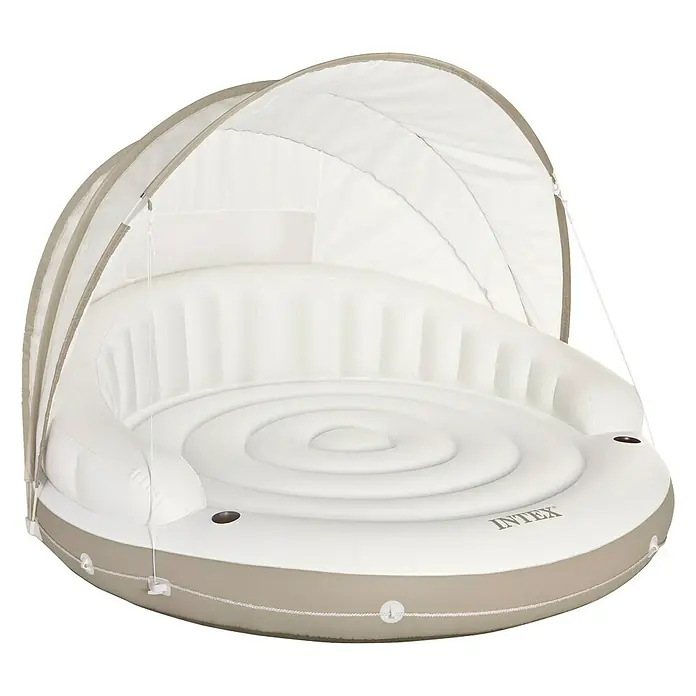 Intex Bade-Lounge Canopy Island - 199 cm, Abnehmbares Sonnendach