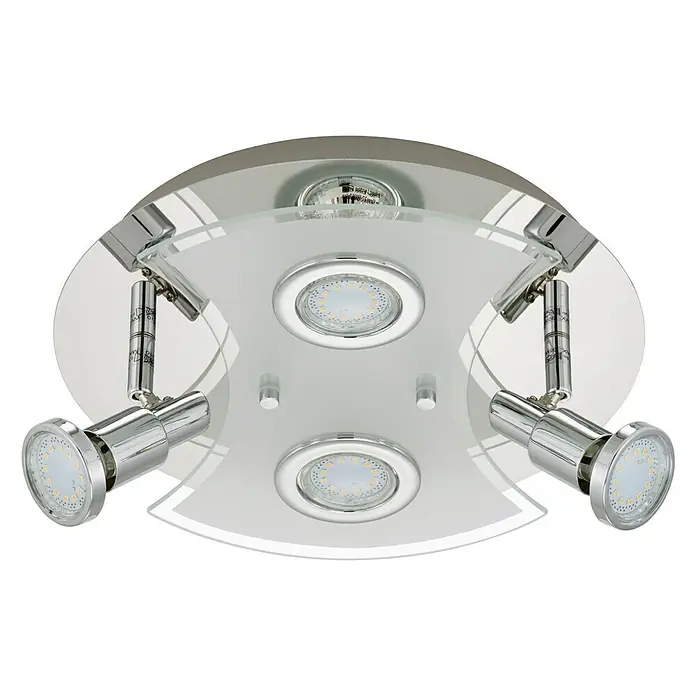 Briloner Splash LED mennyezeti lámpa - Meleg fehér, Átmérő: 300 mm - Alulnézet