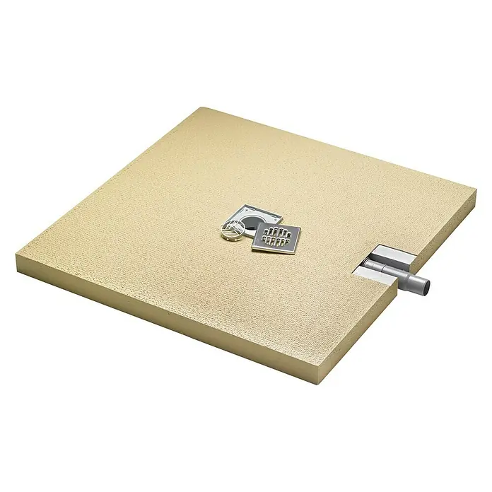 Ottofond Duschelement BED superflach - 120 x 120 cm - Ansicht von oben