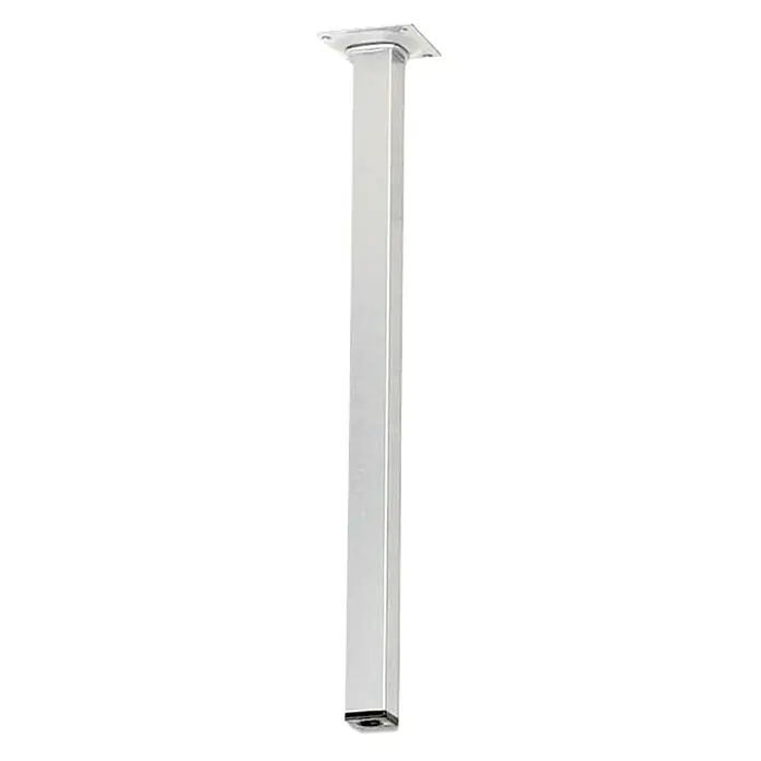 Element System Četverokutno čelično postolje - 25 x 25 x 200 mm, Nosivost: 30 kg, Boja: Krom