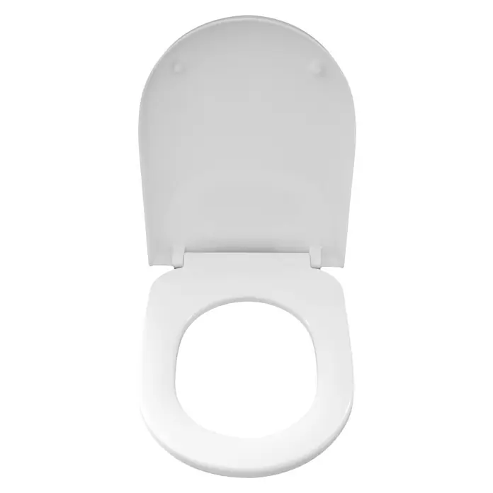 WC-Sitz Harmony/Mineral - Mit Absenkautomatik, Duroplast, Weiß - Vorderansicht