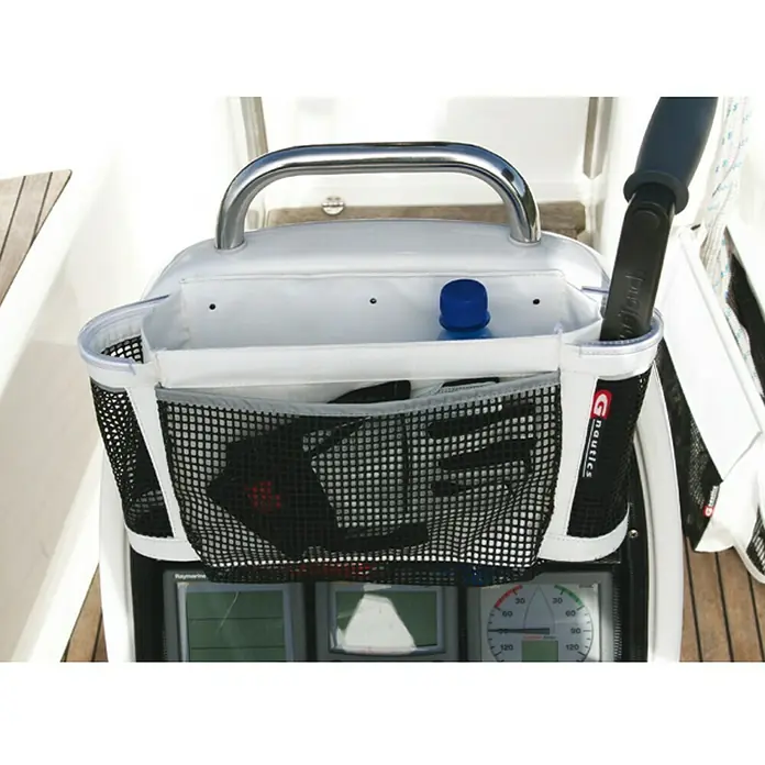 G-Nautics Cockpit-Tasche - 8 x 25 x 20 cm, Weiß/Schwarz, PVC (Tasche) - Stimmungsaufnahme