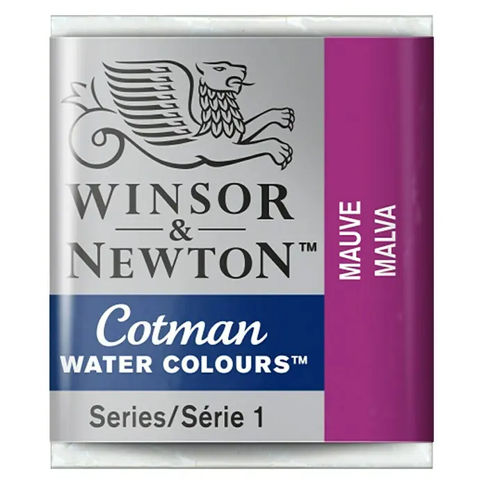 Winsor & Newton Cotman Aquarelverf - Mauve, Pot - Vooraanzicht