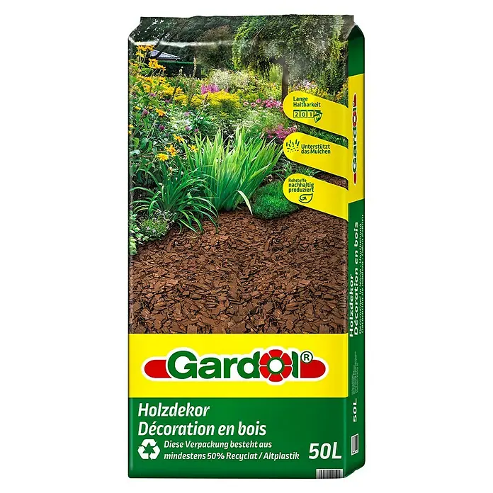 Gardol Dekor-Mulch - 50 l, Braun