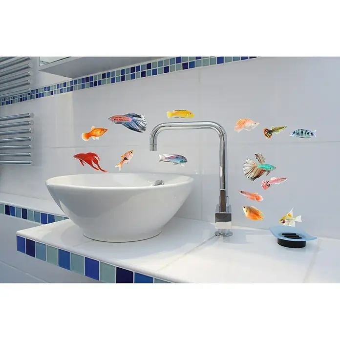 Wandtattoo - Tropenfische - Stimmungsaufnahme