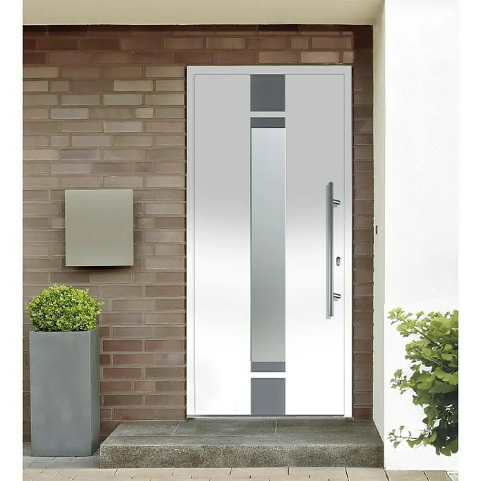 Solid Elements Aluminiumhaustür AF-400 - 110 x 210 cm, DIN Anschlag: Rechts - Stimmungsaufnahme