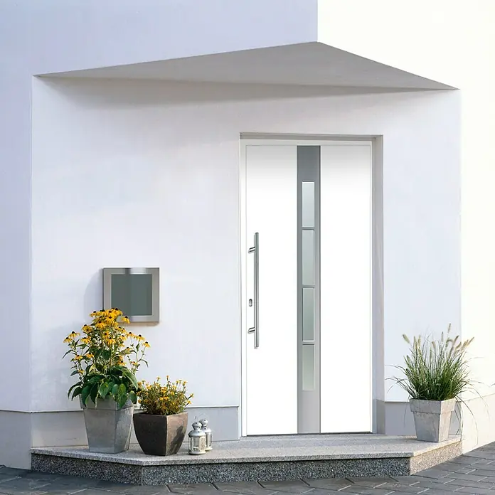Solid Elements Aluminiumhaustür KA-200 - 110 x 210 cm, DIN Anschlag: Links - Stimmungsaufnahme