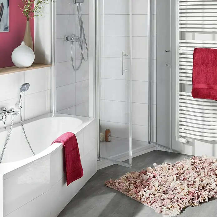Camargue Badewanne Miramas - Linksseitig, 160 x 75 cm, Sanitäracryl