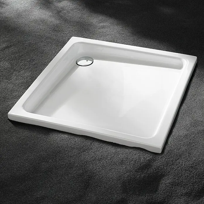 Camargue St. Gilles Tuš kada - D x Š: 90 x 90 cm, Bijele boje