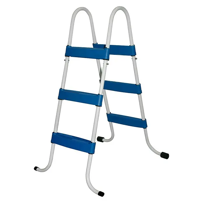 Intex Stahlrohrleiter - Geeignet für: Poolhöhe 90 cm, Anzahl Tritte: 3 Stk.