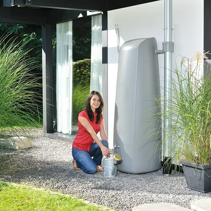 Garantia Classic Line Wandtank Elegance - Steingrau, 400 l - Stimmungsaufnahme