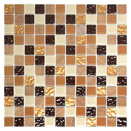 Selbstklebemosaik Quadrat Crystal Mix SAM 4M372