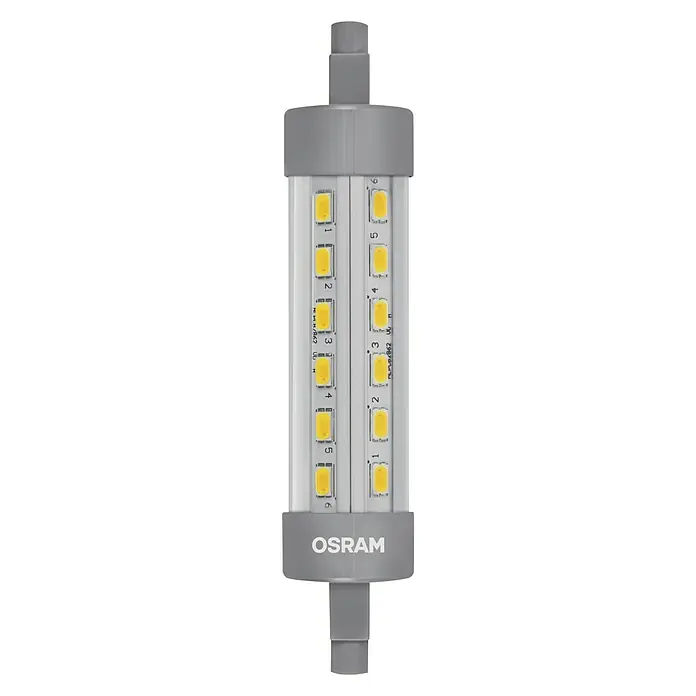 Osram LED žarulja Star Line R7s - 9 W, Topla bijela, Prozirno - Pogled odozgo