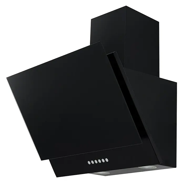 Respekta Kosa napa CH 66038-60 S - Širina: 60 cm, Maksimalni protok zraka: 621 m³/h pri normalnom radu, Crne boje