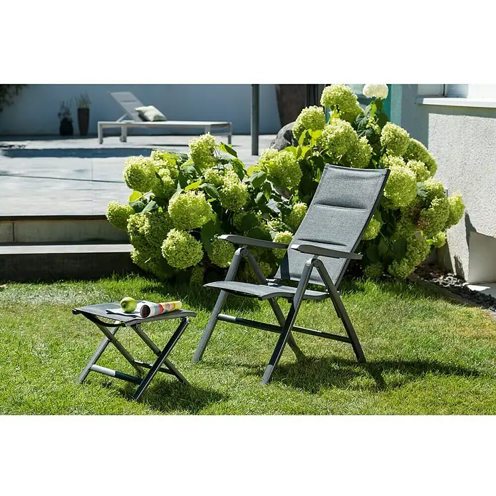 Sunfun Maja Sklopiva stolica s pozicijama - 61 cm, Tekstil, S integriranom podstavom