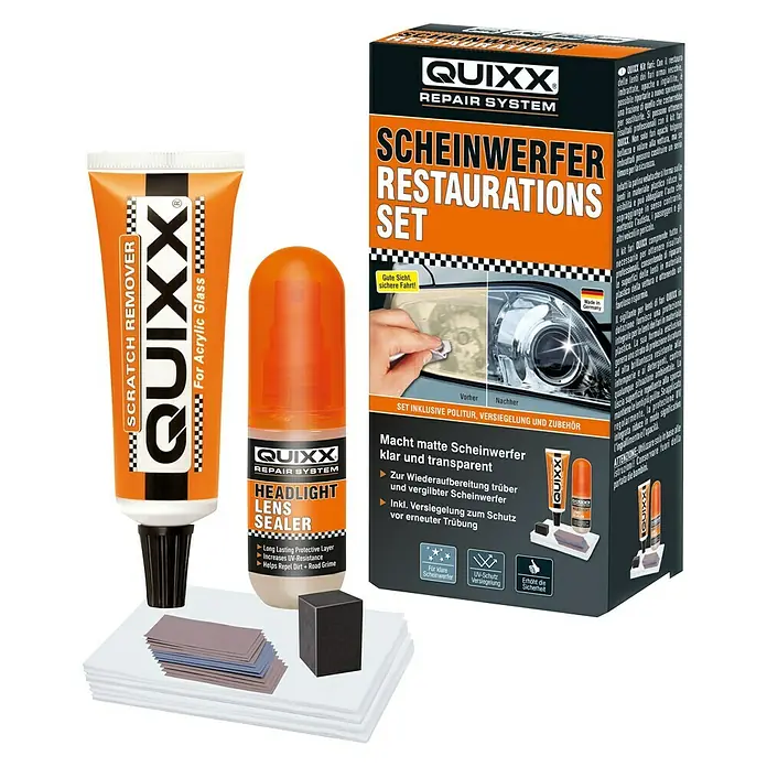 Quixx Scheinwerfer-Reparatur-Set - Geeignet für: Fahrzeuge - Detailaufnahme