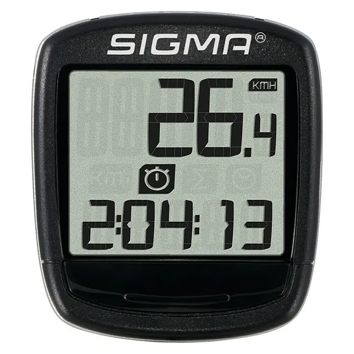 Sigma Fahrradcomputer BC 500 - Befestigungsmaterial, Kabelgebunden - Vorderansicht