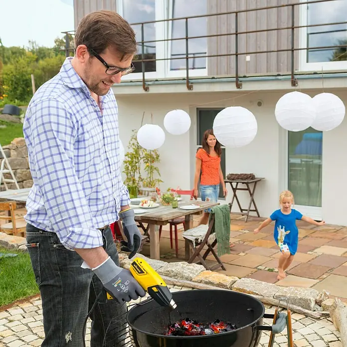 Wagner Heißluftgebläse Furno 300 - Leistungsaufnahme: 1.600 W, Temperaturbereich: 400 °C - 575 °C - Vorderansicht