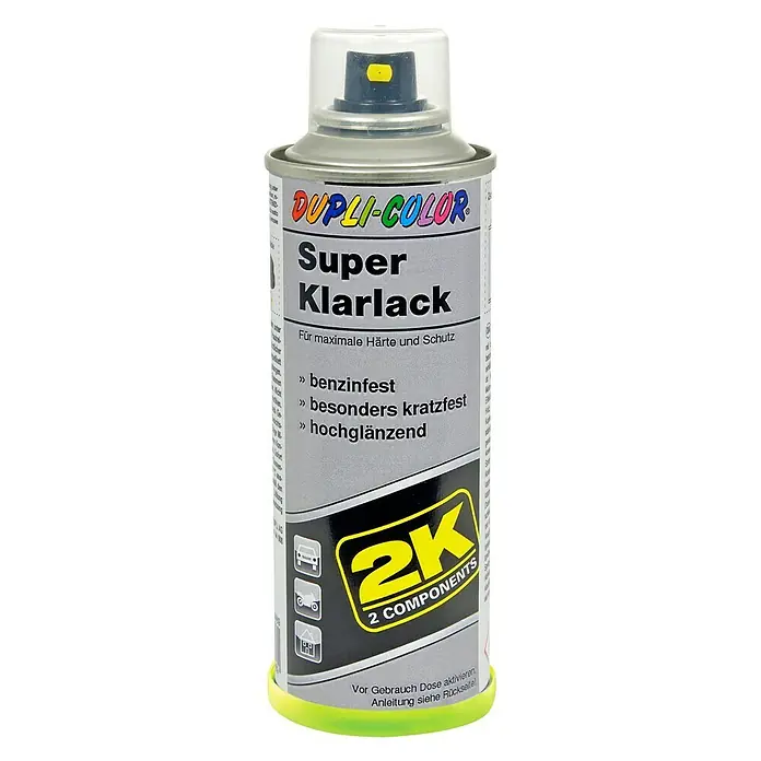 Dupli-Color Klarlack Super - Transparent, 160 ml, Glänzend - Vorderansicht