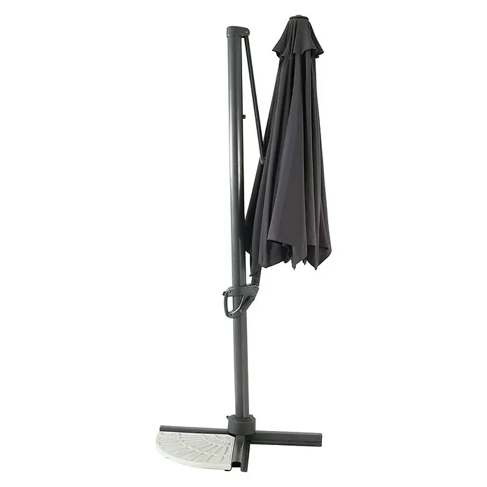 Sunfun Ligurien Ampelschirm - 300 cm, Anthrazit